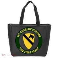 1st Cavalry Division Veteran Always A Soldier Military Xmas Tote Bag thumb 0