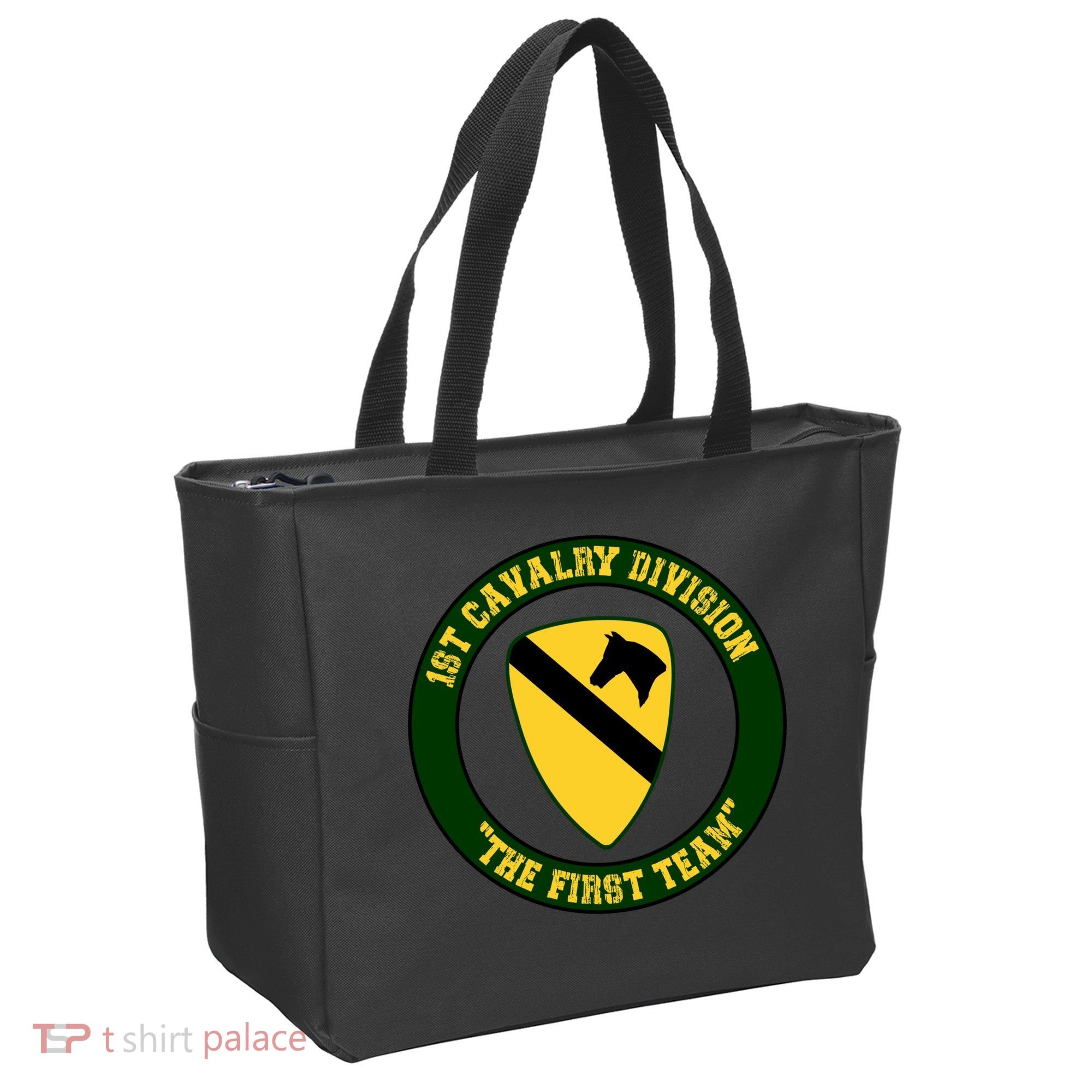 1st Cavalry Division Veteran Always A Soldier Military Xmas Tote Bag