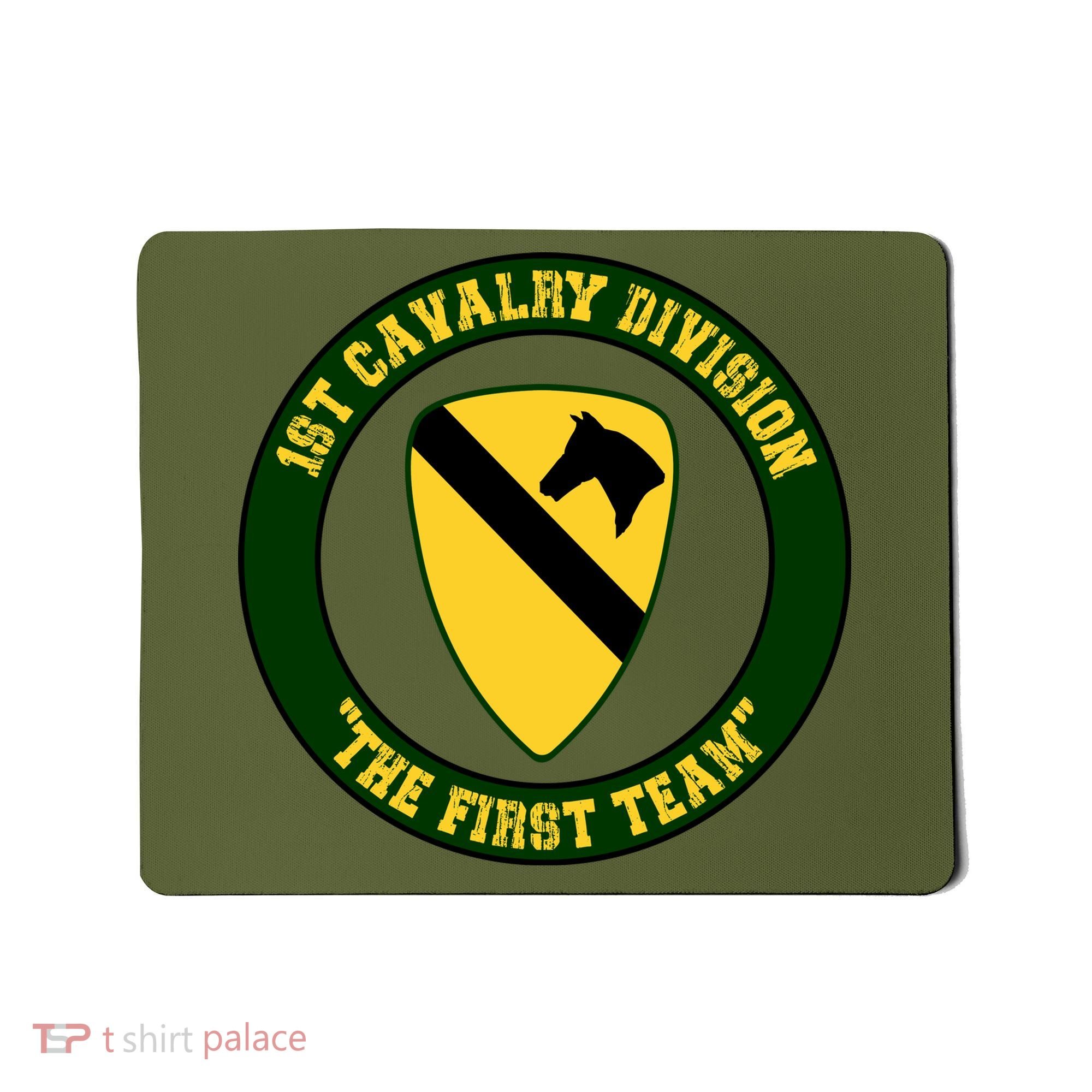 1st Cavalry Division Veteran Always A Soldier Military Xmas Mousepad
