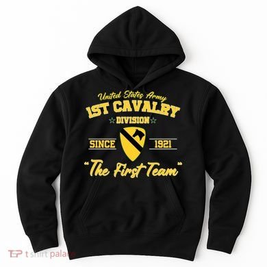 1st Cavalry Division Veteran Always A Soldier Military Xmas Hoodie