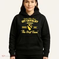 1st Cavalry Division Veteran Always A Soldier Military Xmas Hoodie thumb 5