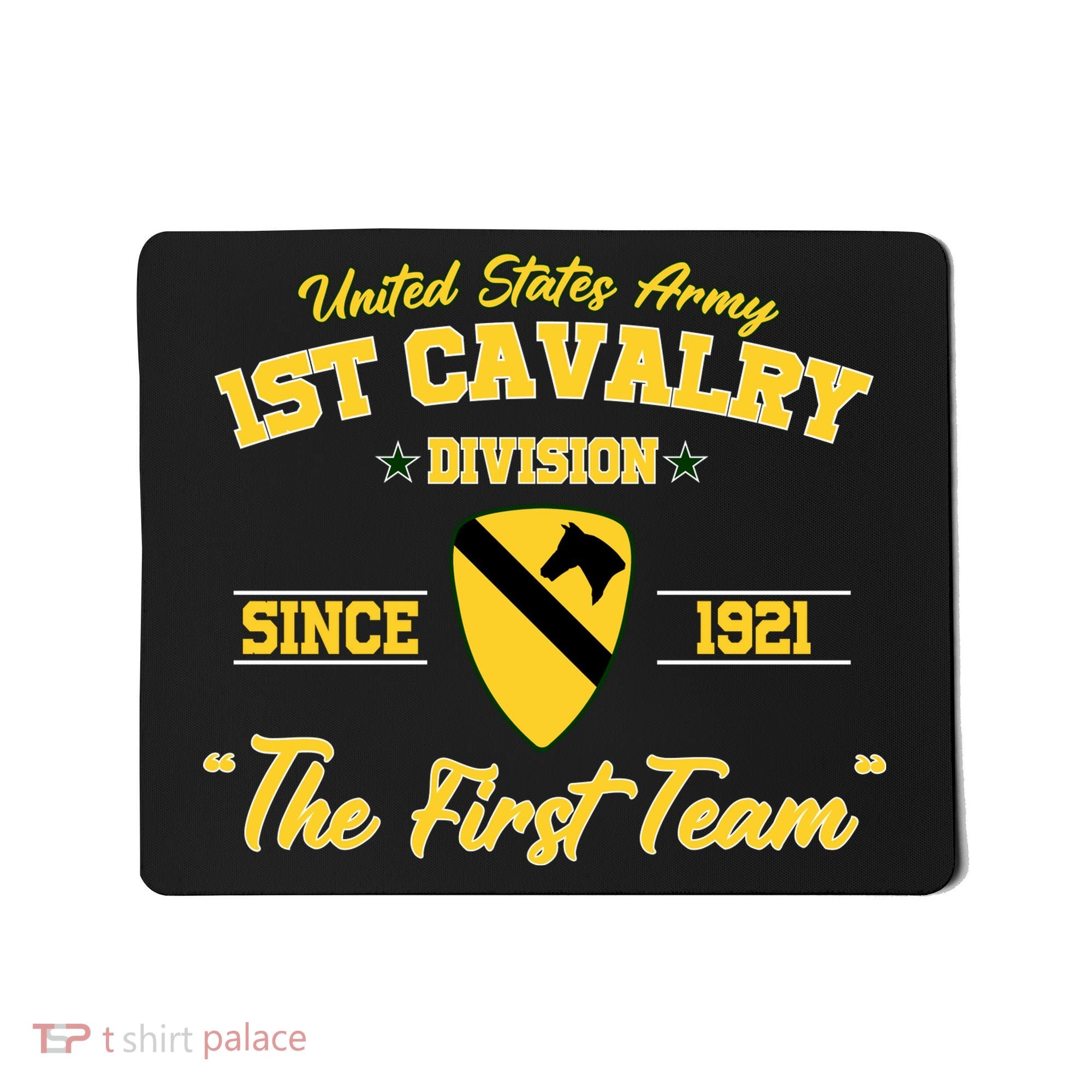 1st Cavalry Division Veteran Always A Soldier Military Xmas Mousepad