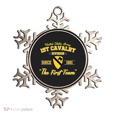 1st Cavalry Division Veteran Always A Soldier Military Xmas Ornament