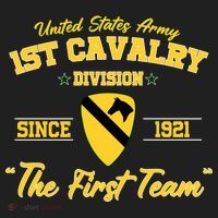 1st Cavalry Division Veteran Always A Soldier Military Xmas Hat thumb 2