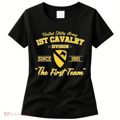 1st Cavalry Division Veteran Always A Soldier Military Xmas Women's T-Shirt