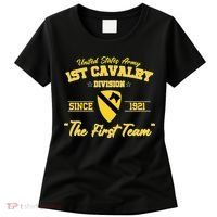1st Cavalry Division Veteran Always A Soldier Military Xmas Women's T-Shirt thumb 0