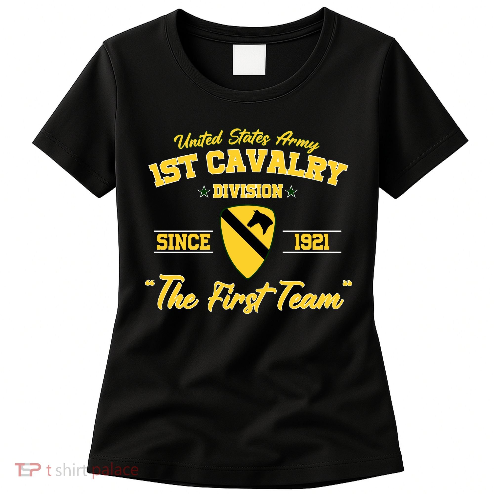 1st Cavalry Division Veteran Always A Soldier Military Xmas Women's T-Shirt