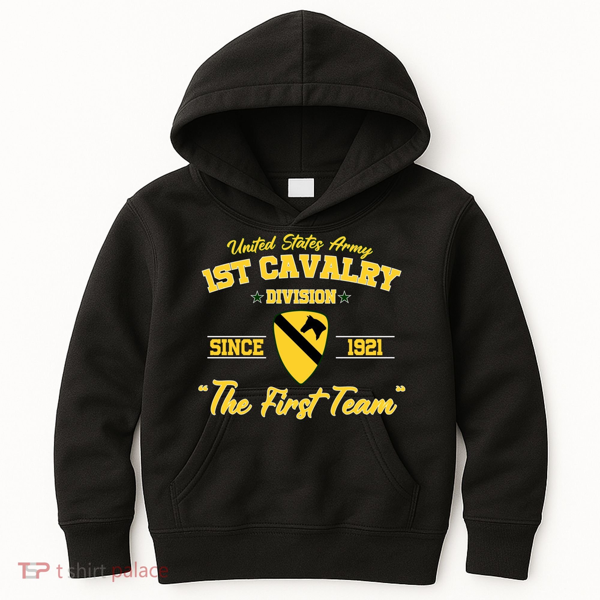 1st Cavalry Division Veteran Always A Soldier Military Xmas Kids Hoodie