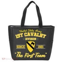 1st Cavalry Division Veteran Always A Soldier Military Xmas Tote Bag thumb 0