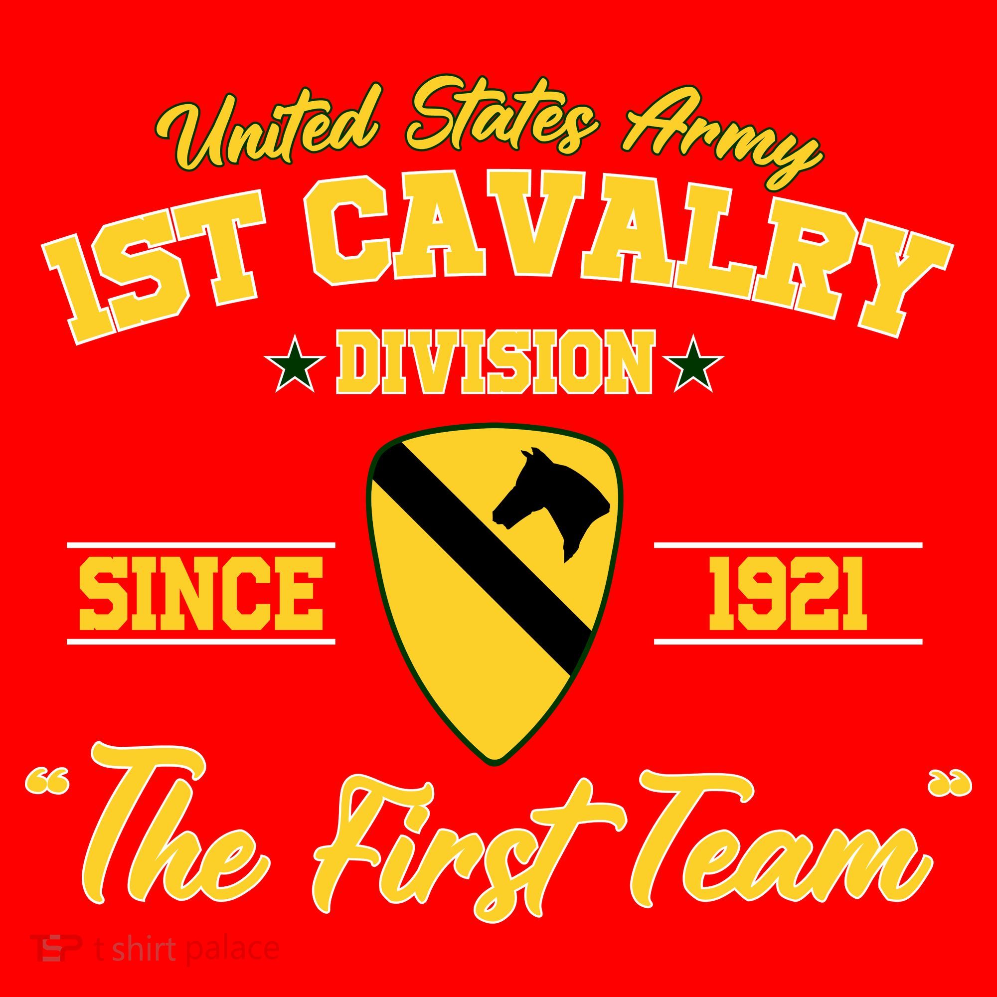 1st Cavalry Division Veteran Always A Soldier Military Xmas Santa Hat