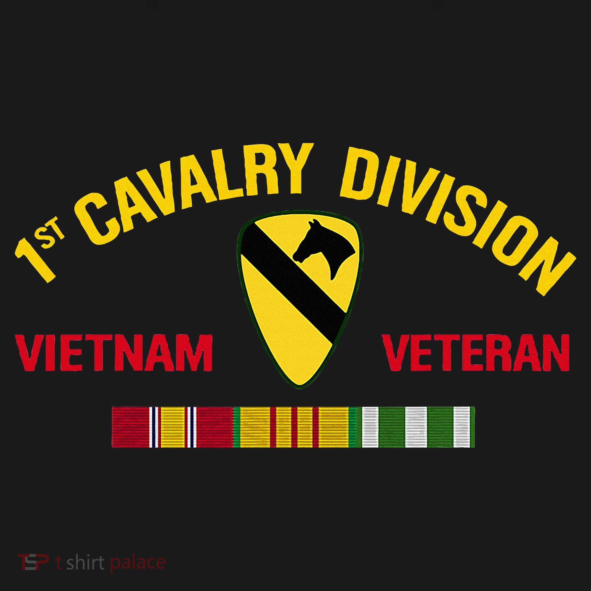 1st Cavalry Division Vietnam Veteran 1st Air Cav In Vietnam T-Shirt