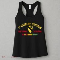 1st Cavalry Division Vietnam Veteran 1st Air Cav In Vietnam Women's Tank Top thumb 3