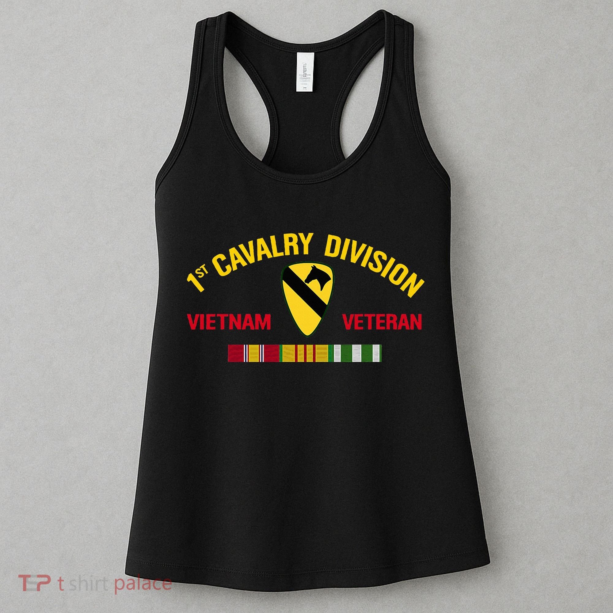 1st Cavalry Division Vietnam Veteran 1st Air Cav In Vietnam Women's Tank Top