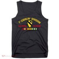 1st Cavalry Division Vietnam Veteran 1st Air Cav In Vietnam Tank Top thumb 0