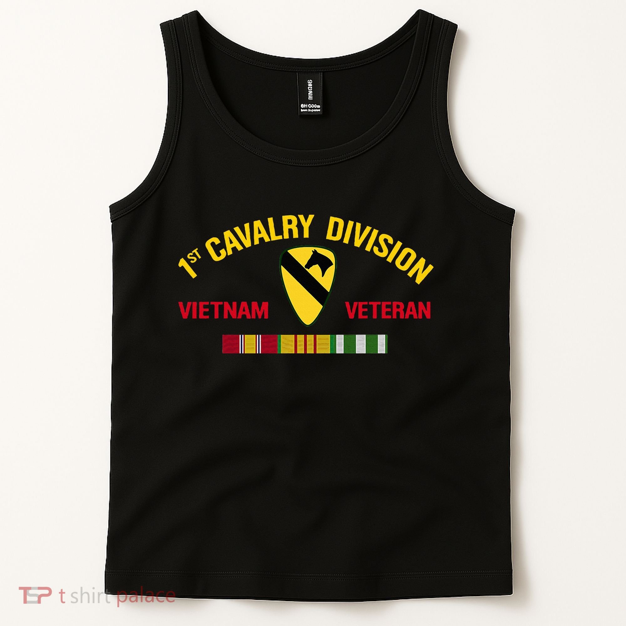 1st Cavalry Division Vietnam Veteran 1st Air Cav In Vietnam Tank Top