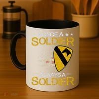 1st Cavalry Division Veteran Always a Soldier Military Xmas Coffee Mug thumb 4