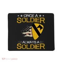 1st Cavalry Division Veteran Always a Soldier Military Xmas Mousepad thumb 0