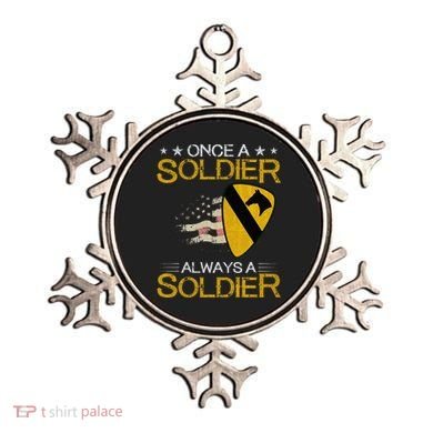 1st Cavalry Division Veteran Always a Soldier Military Xmas Ornament