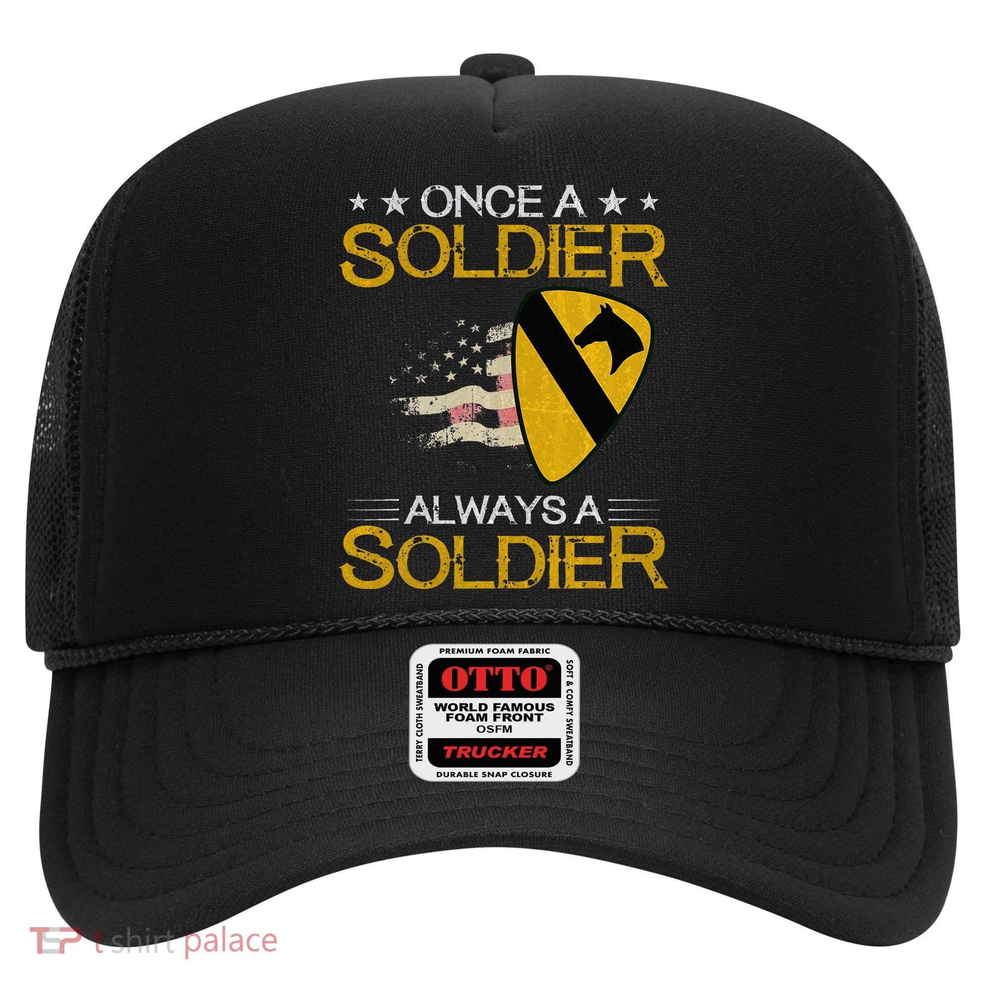 1st Cavalry Division Veteran Always a Soldier Military Xmas Hat