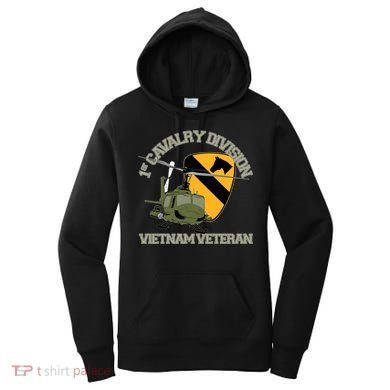 1st Cavalry Division Vietnam Veteran Uh1 Gunship Veteran Day Gift Women's Hoodie