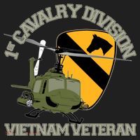 1st Cavalry Division Vietnam Veteran Uh1 Gunship Veteran Day Gift Hat thumb 2