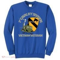 1st Cavalry Division Vietnam Veteran Uh1 Gunship Veteran Day Gift Sweatshirt thumb 0