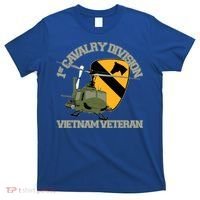 1st Cavalry Division Vietnam Veteran Uh1 Gunship Veteran Day Gift T-Shirt thumb 0