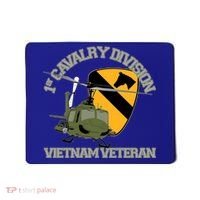 1st Cavalry Division Vietnam Veteran Uh1 Gunship Veteran Day Gift Mousepad thumb 0