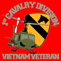 1st Cavalry Division Vietnam Veteran Uh1 Gunship Veteran Day Gift Santa Hat thumb 1