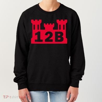 12B Combat Engineer Castle Women's Sweatshirt
