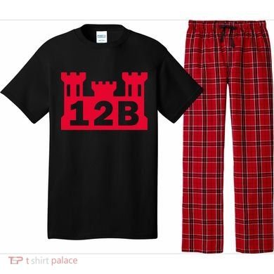 12B Combat Engineer Castle Pajama Set