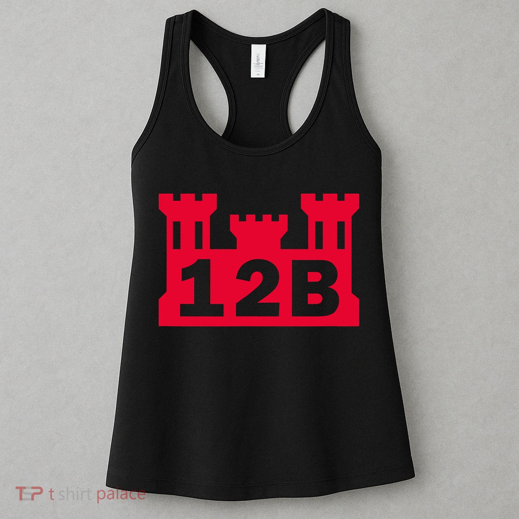 12B Combat Engineer Castle Women's Tank Top