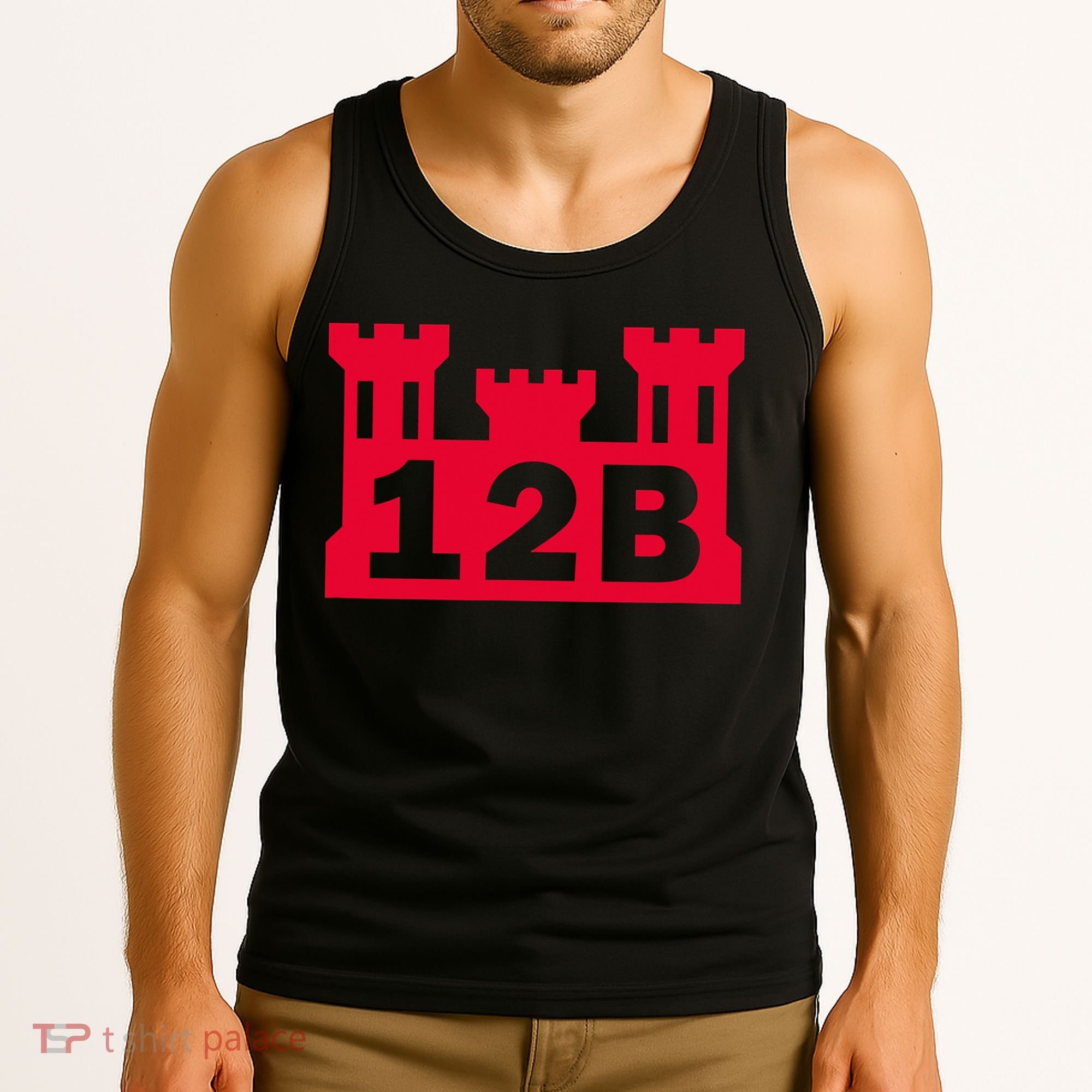 12B Combat Engineer Castle Tank Top