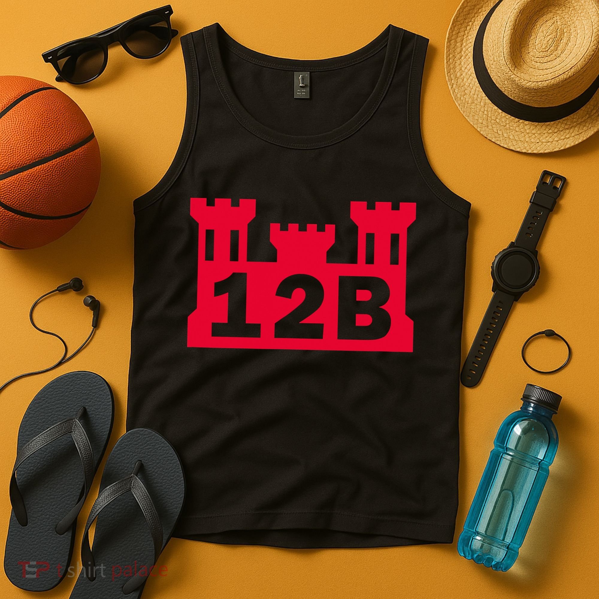 12B Combat Engineer Castle Tank Top