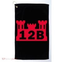 12B Combat Engineer Castle Golf Towel thumb 0