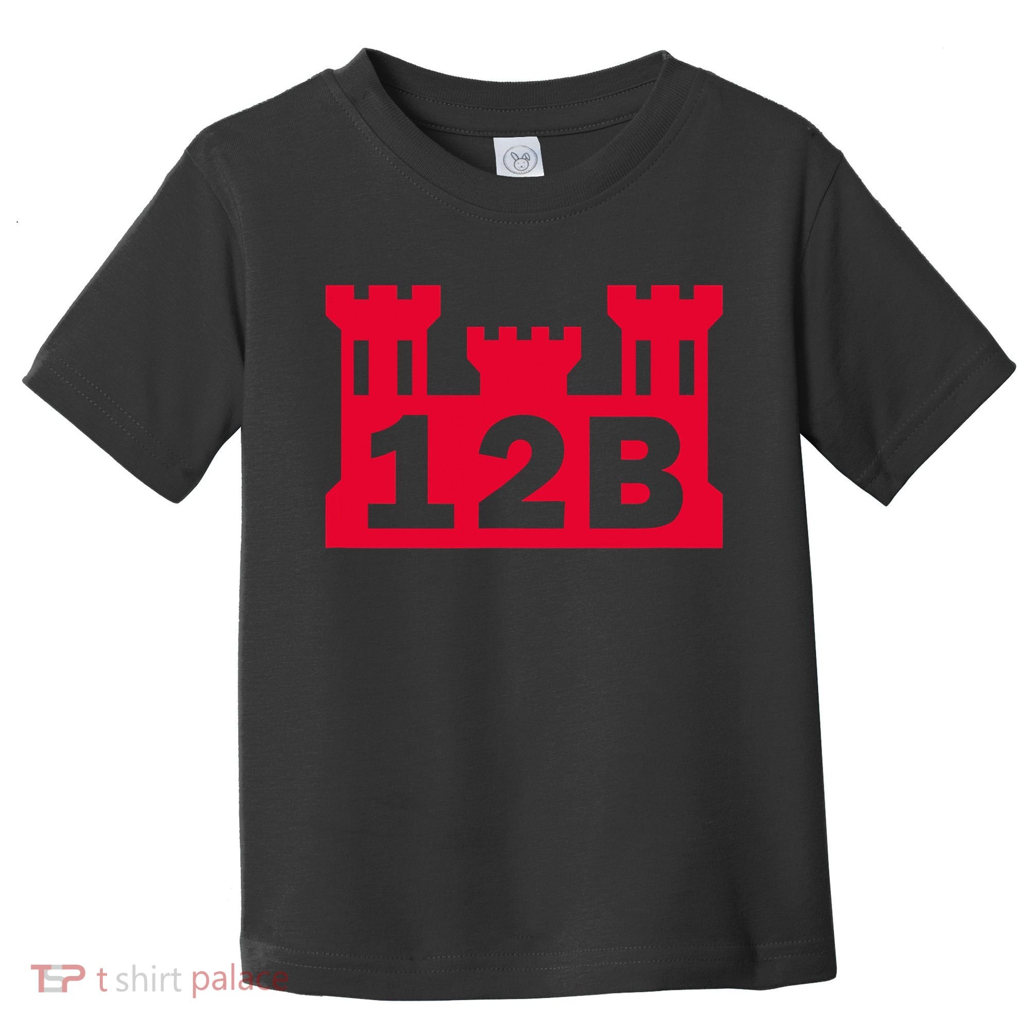 12B Combat Engineer Castle Toddler T-Shirt