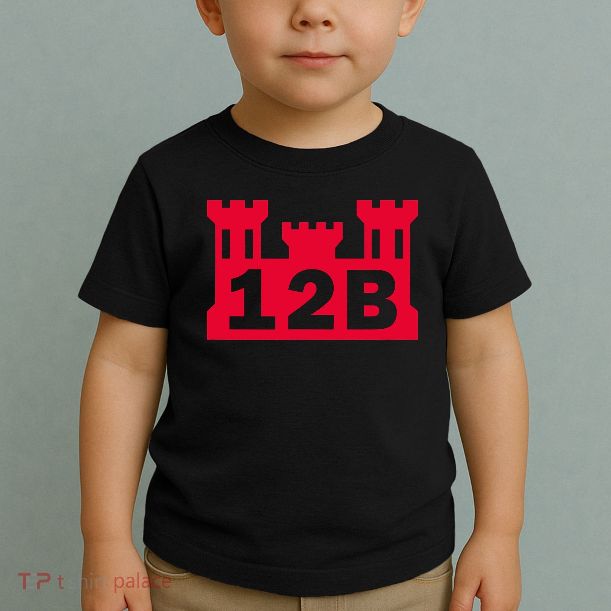 12B Combat Engineer Castle Toddler T-Shirt