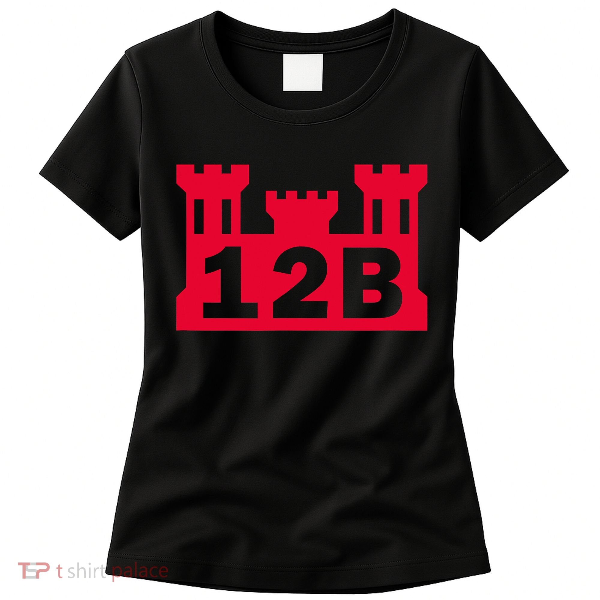 12B Combat Engineer Castle Women's T-Shirt