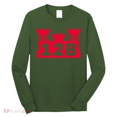 12B Combat Engineer Castle Long Sleeve Shirt