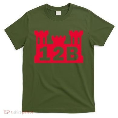 12B Combat Engineer Castle T-Shirt