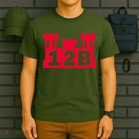 12B Combat Engineer Castle T-Shirt thumb 6
