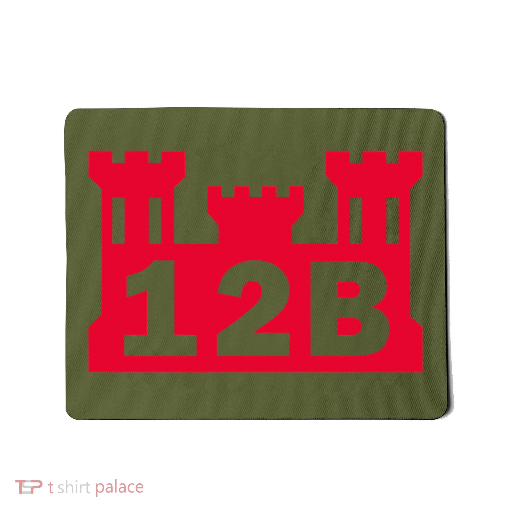 12B Combat Engineer Castle Mousepad