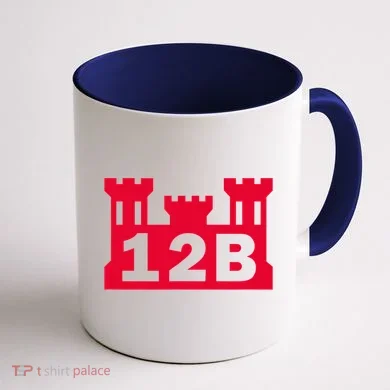 12B Combat Engineer Castle Coffee Mug back