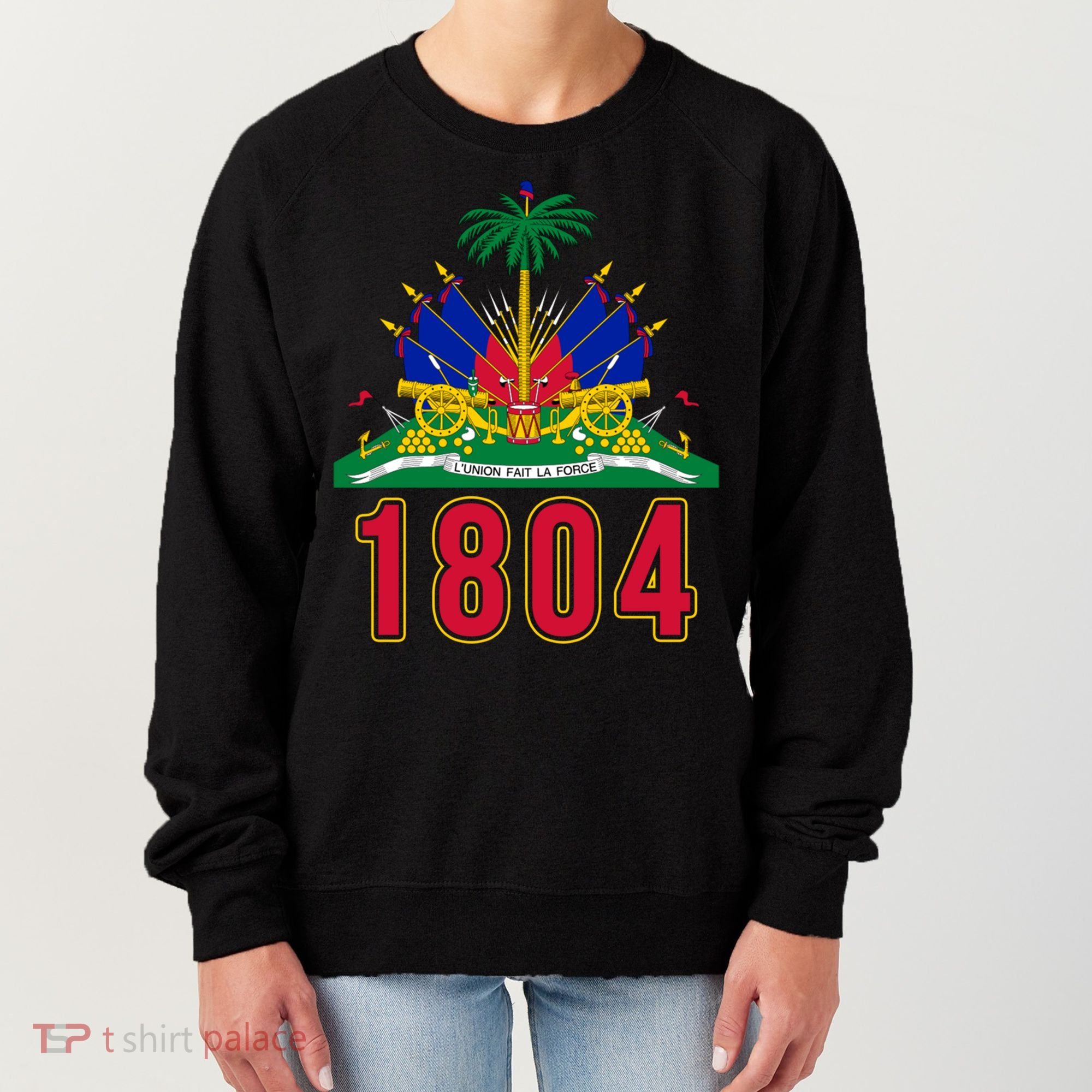1804 Cute Haiti Year Of Independence Gift Great Gift Women's Sweatshirt