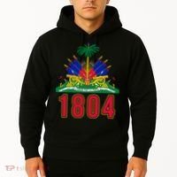 1804 Cute Haiti Year Of Independence Gift Great Gift Hoodie thumb 2