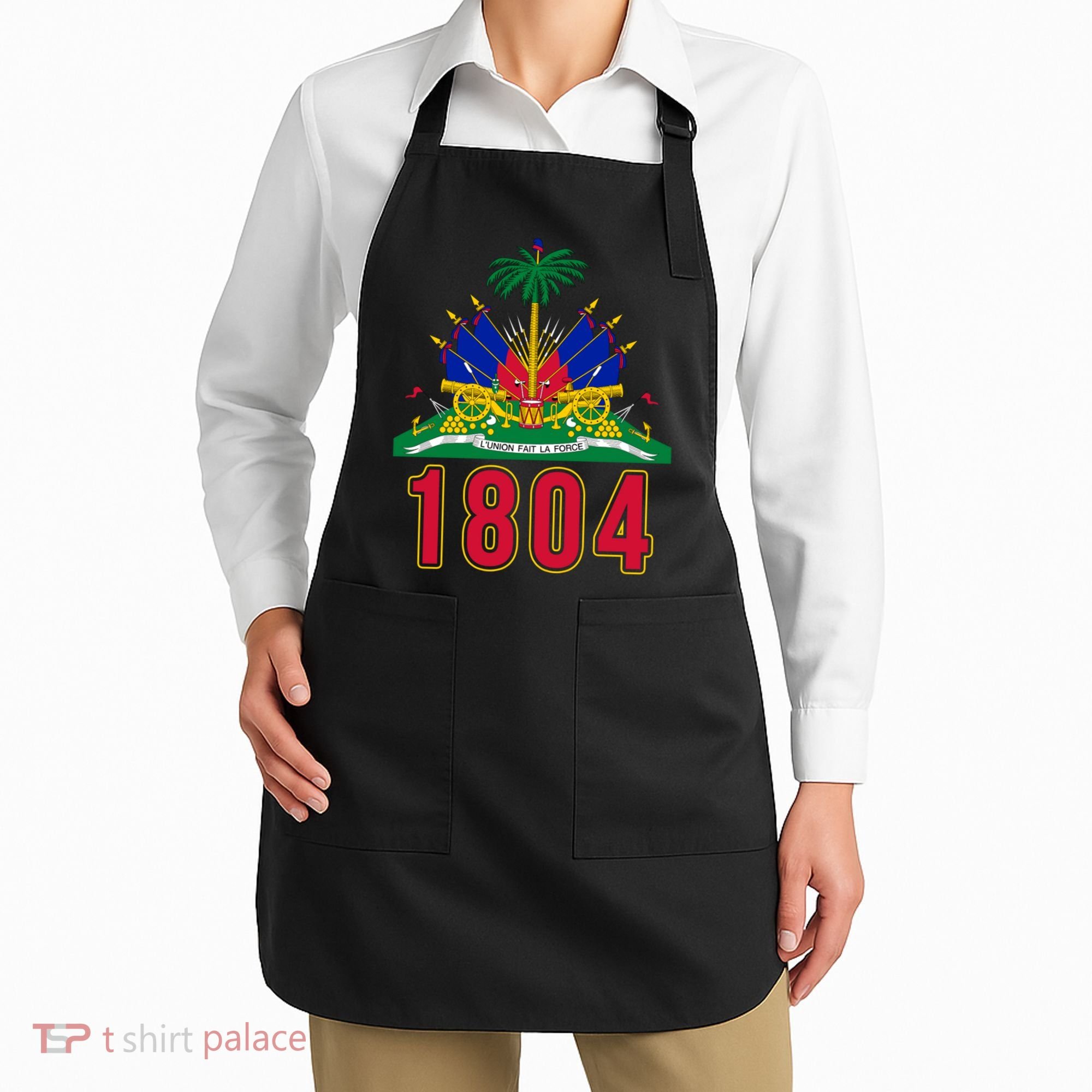 1804 Cute Haiti Year Of Independence Gift Great Gift Apron