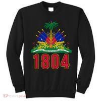 1804 Cute Haiti Year Of Independence Gift Great Gift Sweatshirt thumb 0