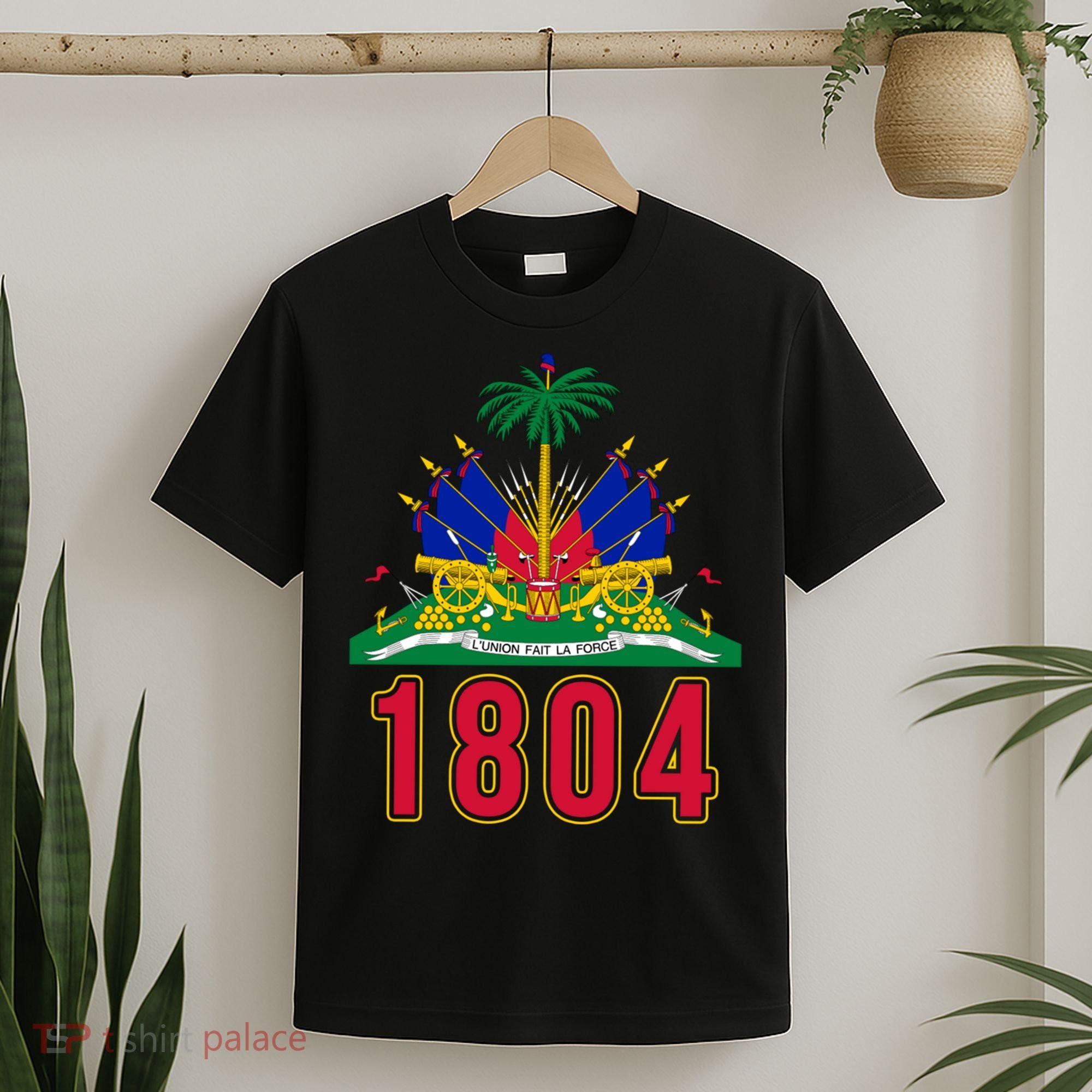 1804 Cute Haiti Year Of Independence Gift Great Gift T-Shirt