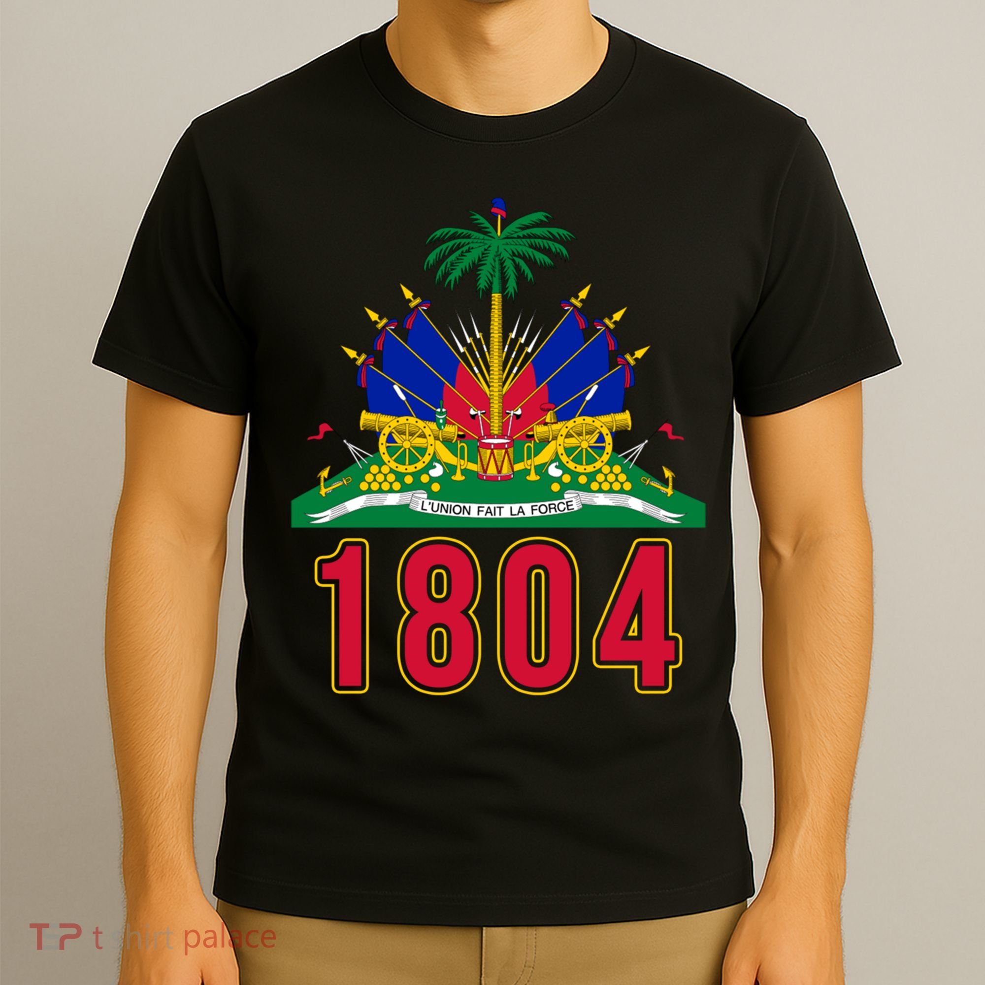 1804 Cute Haiti Year Of Independence Gift Great Gift T-Shirt