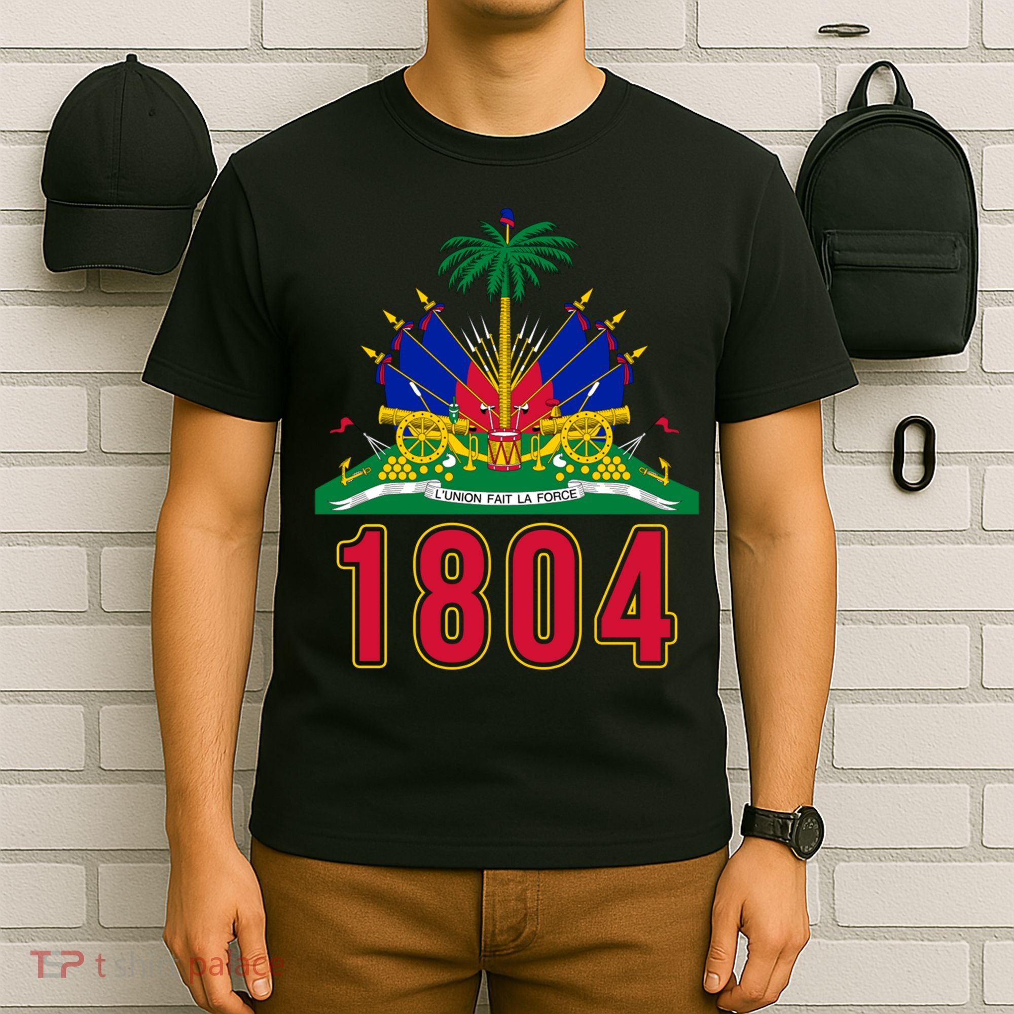 1804 Cute Haiti Year Of Independence Gift Great Gift T-Shirt